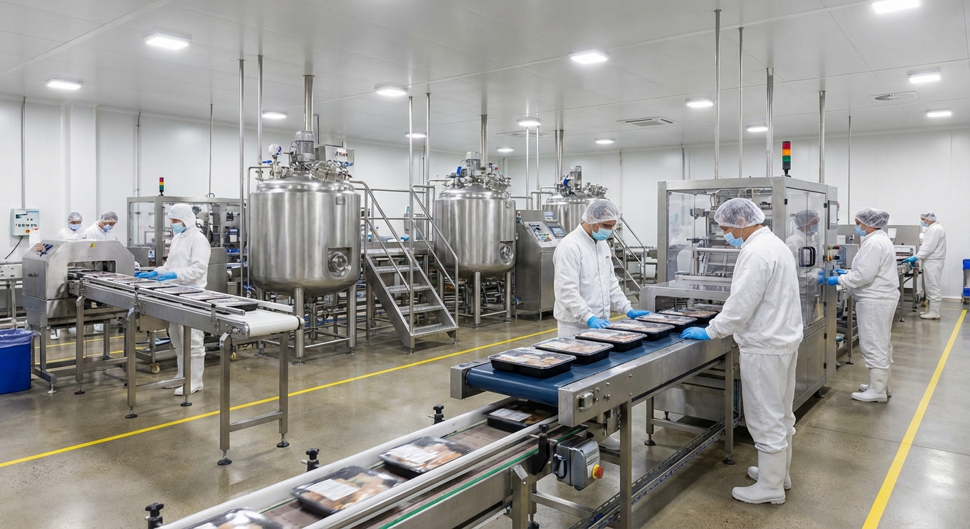 Food Manufacturing – AI predictive maintenance